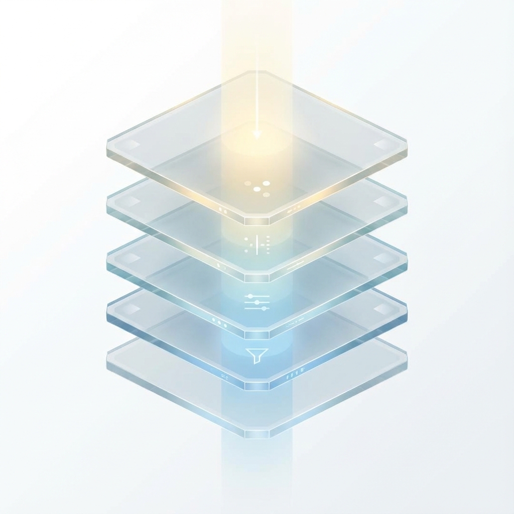 AI数据分析架构图 - 多维度数据聚合与智能洞察