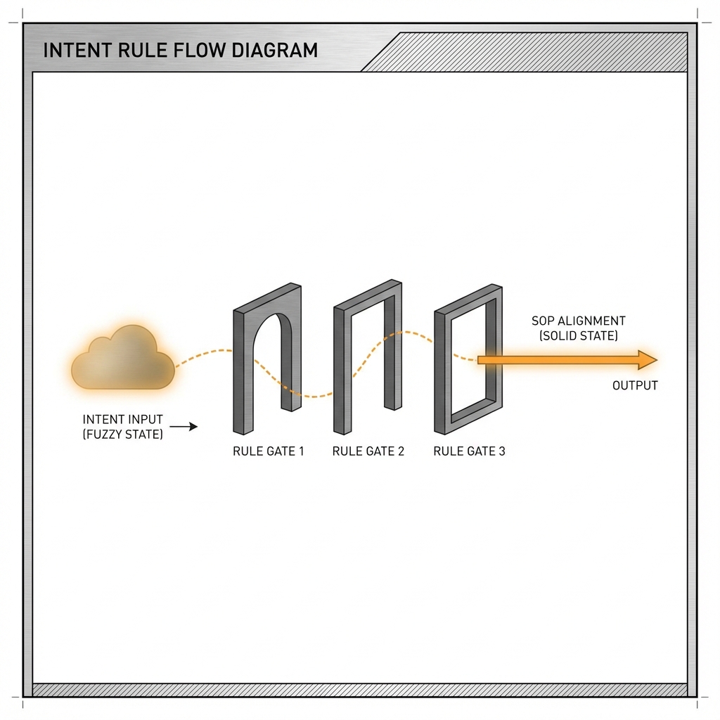 AI意图识别引擎流程图 - 自然语言理解与业务意图解析