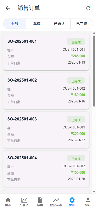 销售订单